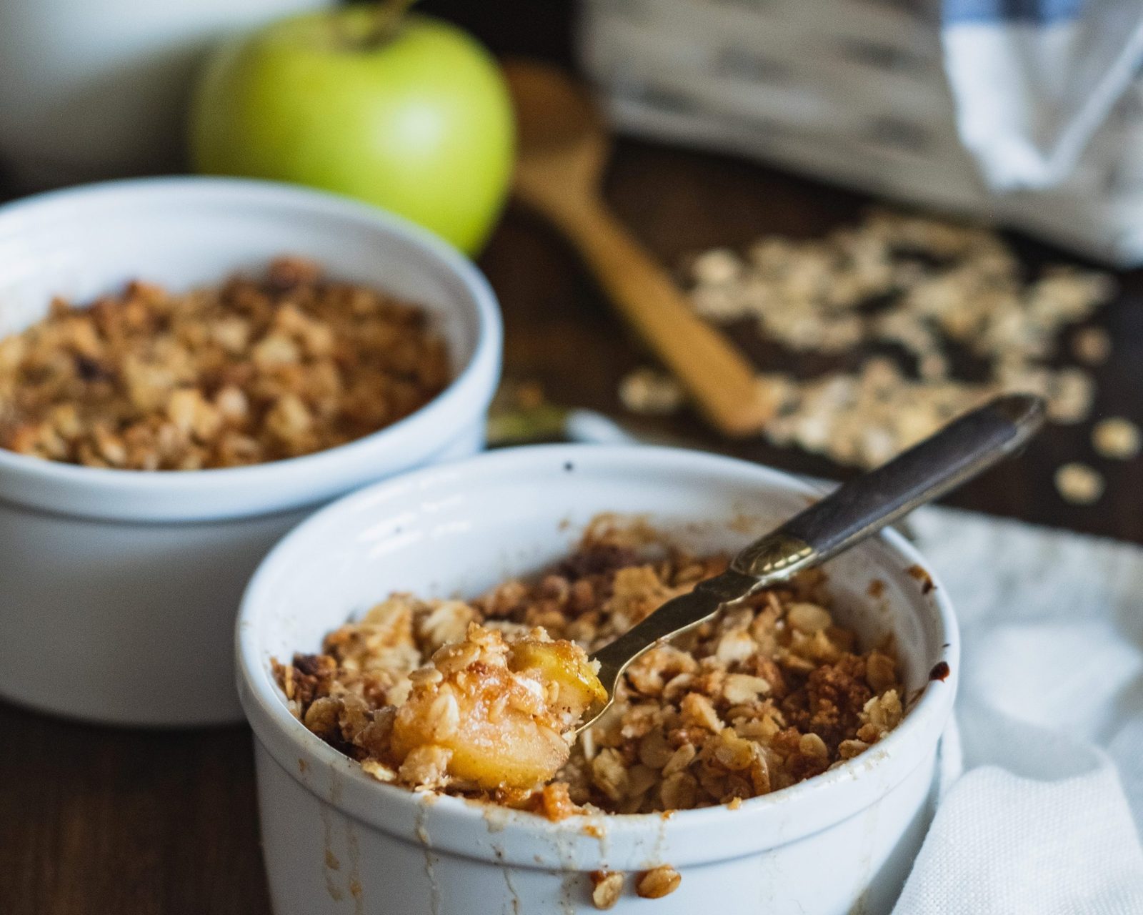 Apple Crumble by Tania Logan, Dietitian and Diabetes Educator