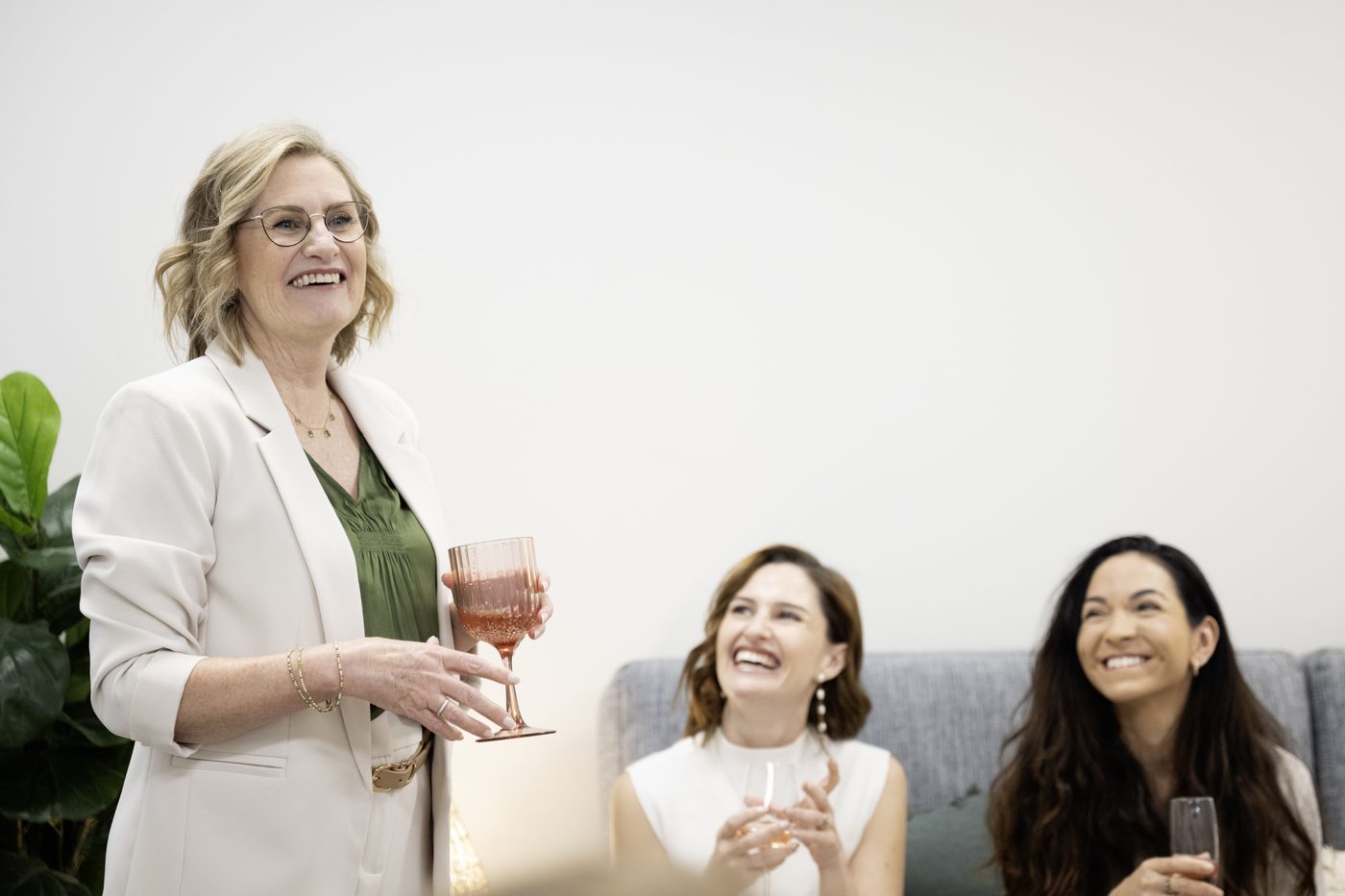 The Zest Infusion team celebrating ten years of the practice